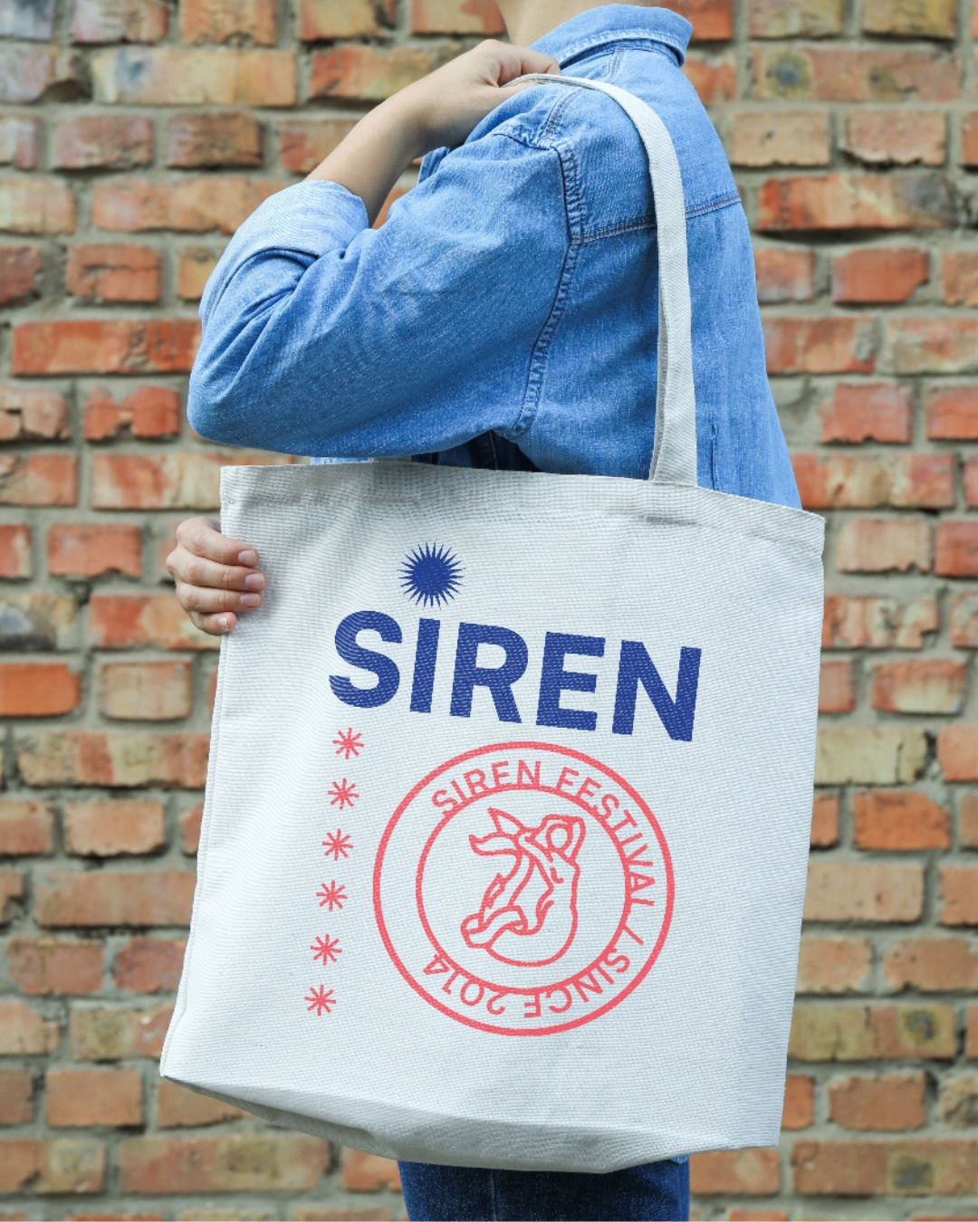 OFFICIAL MERCH OFFICINA MUSH x SIREN FESTIVAL - TOTE BAG