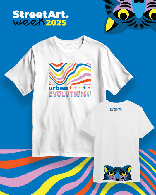 OFFICIAL T-SHIRT STREET ART WEEK 2025 - TIGER BACK