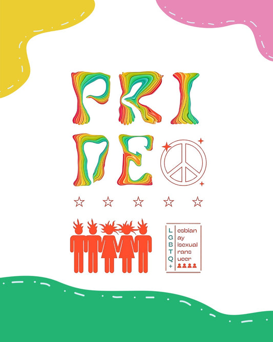 CAPSULE COLLECTION INKLUSION - VALENTINA VINCI - PRIDE IS DIFFERENCES AND WE LOVE THEM ALL - Officina Mush X SARDEGNA PRIDE 2025